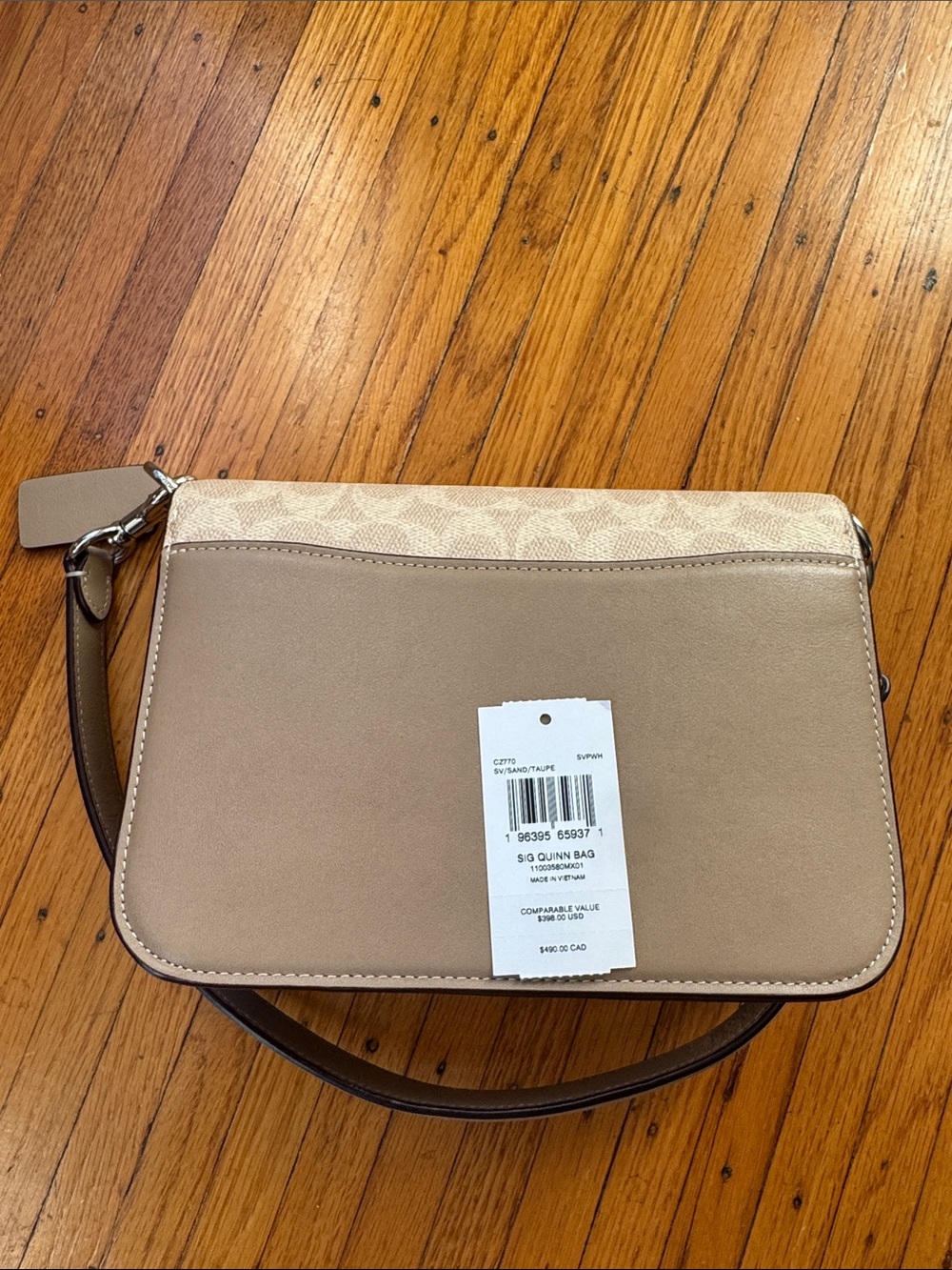 Coach Quinn Bag signature canvas - Picture 9 of 9